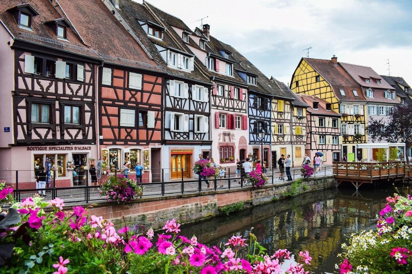 Le Rosacker - Proche Centre Ville Et Gare - Terrasse - Parking Gratuit 2 Places - 2 Chambres - 2 Salles De Bain - Netflix Colmar Buitenkant foto